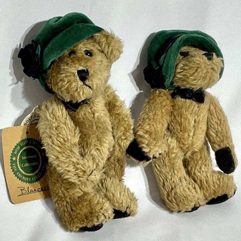 Two Blanche Boyd's Bears 6" and 7"